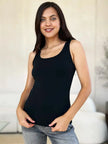 Basic Bae Full Size Square Neck Wide Strap Tank  Style Ratio
