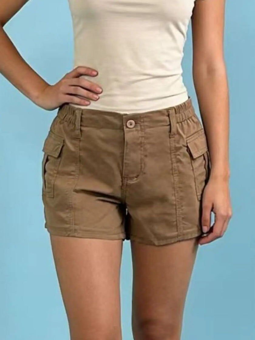 Casual Pocketed Shorts  Style Ratio