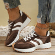 Round Toe Lace Up Sneakers  Style Ratio