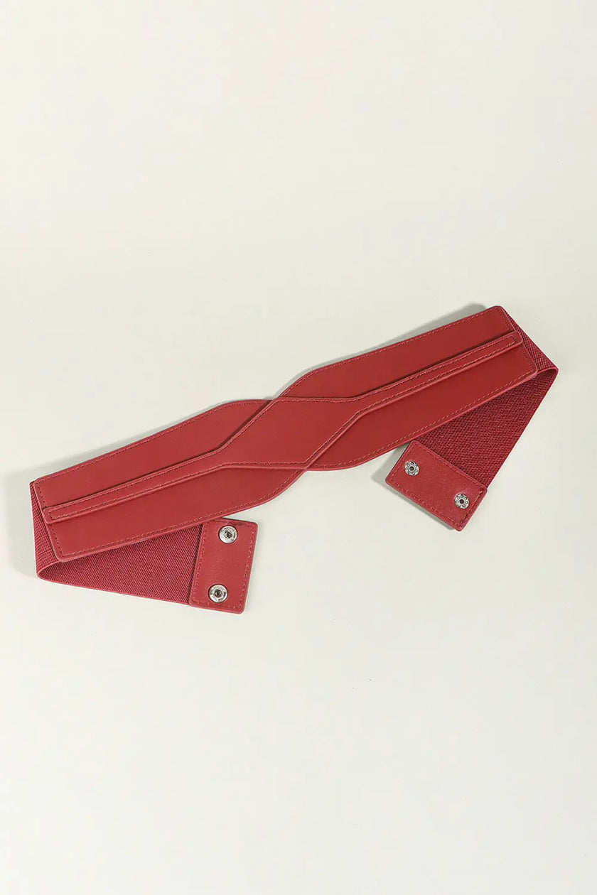Elastic Wide PU Belt  Style Ratio