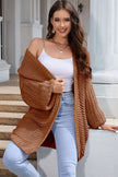Open Front Longline Cardigan  Style Ratio