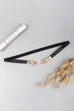 Zinc Alloy Buckle PU Leather Belt  Style Ratio