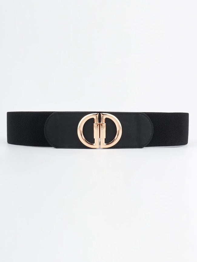 D Buckle Elastic Belt  Style Ratio