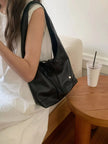 Leather Tied Shoulder Bag  Style Ratio