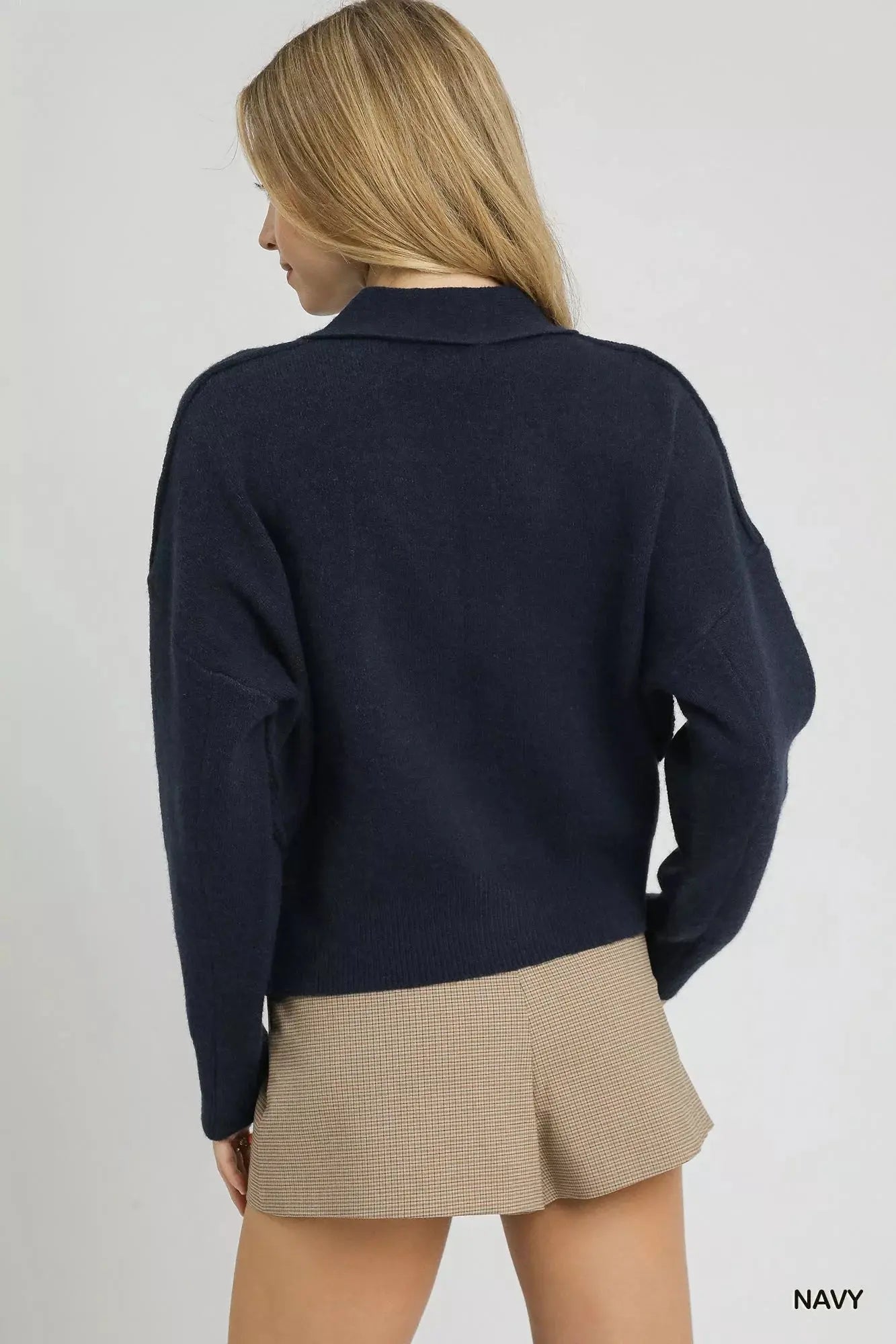 Umgee Button-Front Knit Cardigan  Style Ratio