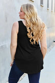 Basic Bae Full Size Round Neck Curved Hem Tank  Style Ratio