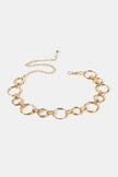 Alloy Chain Circle Shape Belt  Style Ratio
