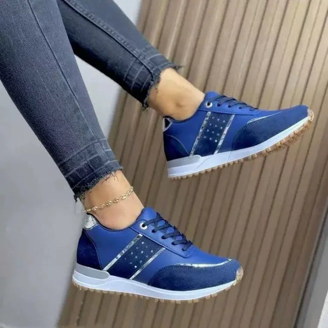 Round Toe Lace Up Athletic  Style Ratio