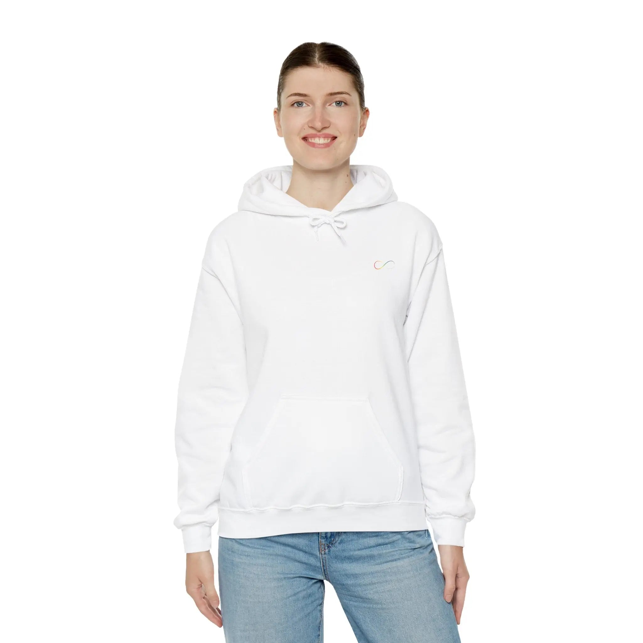 Neurospicy: Neurodiversity Infinity - Neuro Word Cloud Hoodie  Style Ratio