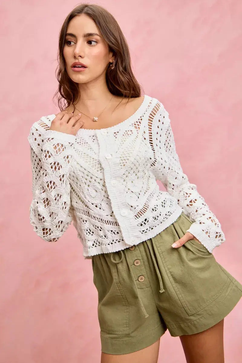 SO ME Paper Bag Patch Pocket Drawstring Twill Shorts  Style Ratio