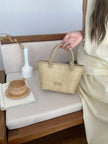 Straw Woven Crossbody Bag  Style Ratio