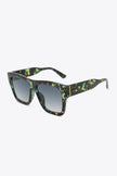 UV400 Patterned Polycarbonate Square Sunglasses  Style Ratio
