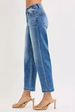 RISEN High Rise Crop Boyfriend Tapered Jeans  Style Ratio