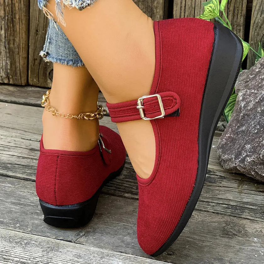 Round Toe Mesh Slip-Ons  Style Ratio