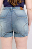 Judy Blue High Waist Star Seam Detail Denim Shorts  Style Ratio