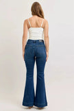 Judy Blue High-Waisted Flare Jeans with Front Pockets  Style Ratio