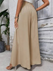 Frill Wide Leg Pants  Style Ratio
