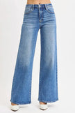 RISEN Full Size High Rise Wide Leg Jeans  Style Ratio