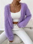 Open Front Long Sleeve Cardigan  Style Ratio