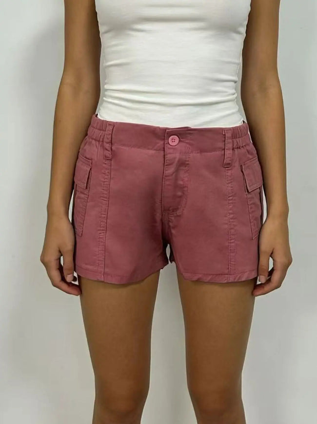 Casual Pocketed Shorts  Style Ratio