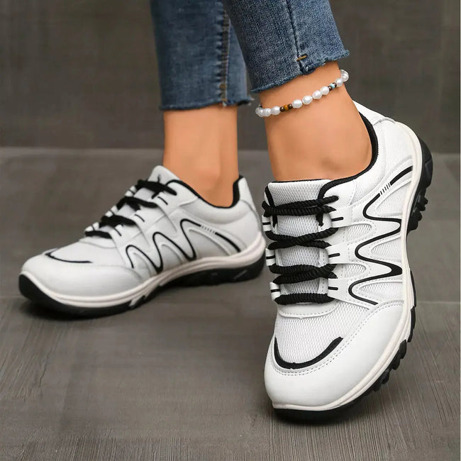 Lightweight Lace Up Athletic  Style Ratio
