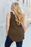 Basic Bae Full Size Round Neck Curved Hem Tank  Style Ratio
