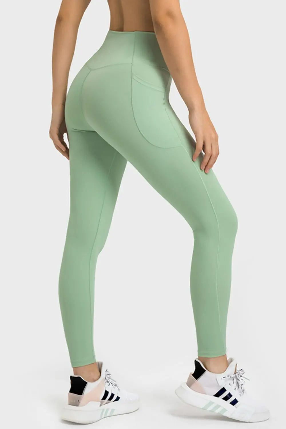 Millennia V-Waist Yoga Leggings with Pockets  Style Ratio