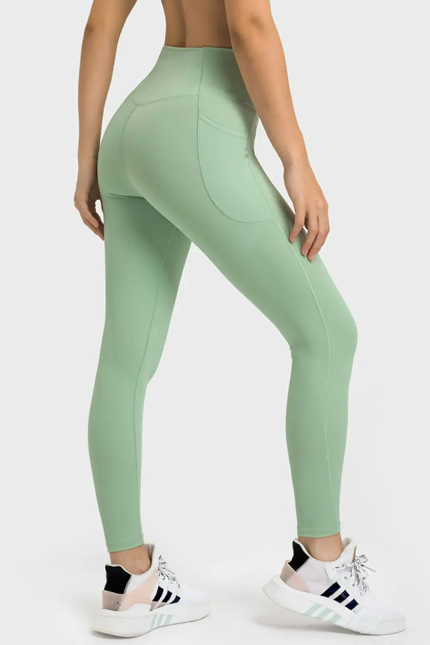 Millennia V-Waist Yoga Leggings with Pockets  Style Ratio