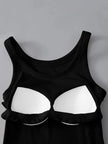 Round Neck Tank with Bra  Style Ratio