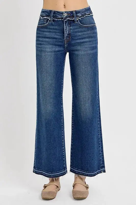 RISEN Full Size Tummy Control Bootcut Jeans  Style Ratio
