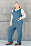 Double Take Full Size Sleeveless Straight Jumpsuit  Style Ratio