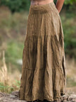 Tiered Maxi Skirt  Style Ratio