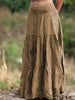 Tiered Maxi Skirt  Style Ratio