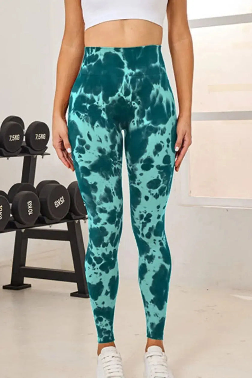 Tie-Dye High Waist Active Leggings  Style Ratio