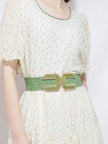 Wide Braid Belt  Style Ratio