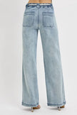 RISEN Straight Leg Jeans with Pockets  Style Ratio