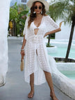 Swiss Dot Sheer Beach Cover Up  Style Ratio