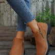 Ankle Boots with Zipper Detail  Style Ratio
