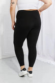 Leggings Depot Full Size Strengthen and Lengthen Reflective Dot Active Leggings  Style Ratio
