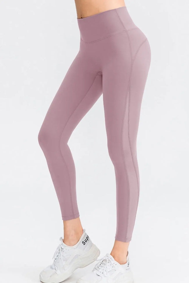 Wide Waistband Slim Fit Long Sports Pants  Style Ratio