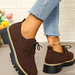 Lace-Up Platform Loafers  Style Ratio