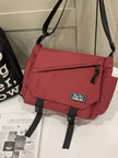 Plaid Buckle Flap Crossbody Bag  Style Ratio