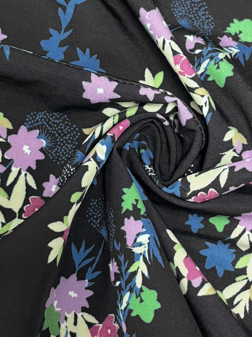 Printed V-Neck Cap Sleeve Maxi Dress  Style Ratio
