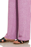 Zenana Soft Melange Short Sleeve & Long Pants Loungewear  Style Ratio