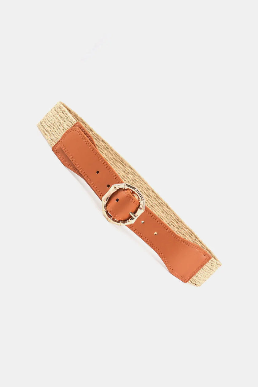 Alloy Buckle Braided Belt  Style Ratio