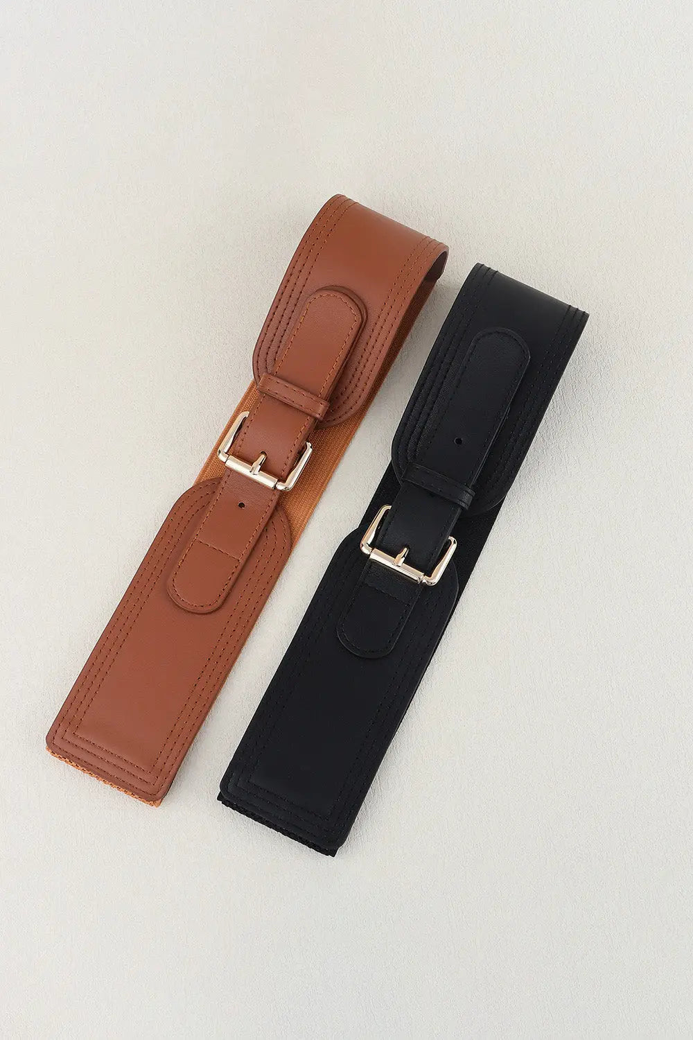 Elastic Wide PU Belt  Style Ratio