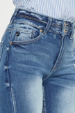 Kancan Distressed Raw Hem High Waist Jeans  Style Ratio