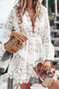 V-Neck Lace Cover-Up  Style Ratio