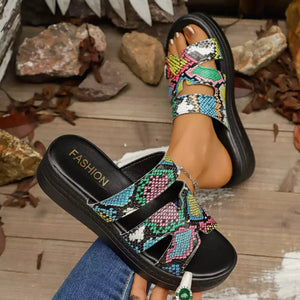 Open Toe Platform Sandals  Style Ratio