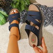 Open Toe Wedge Sandals  Style Ratio